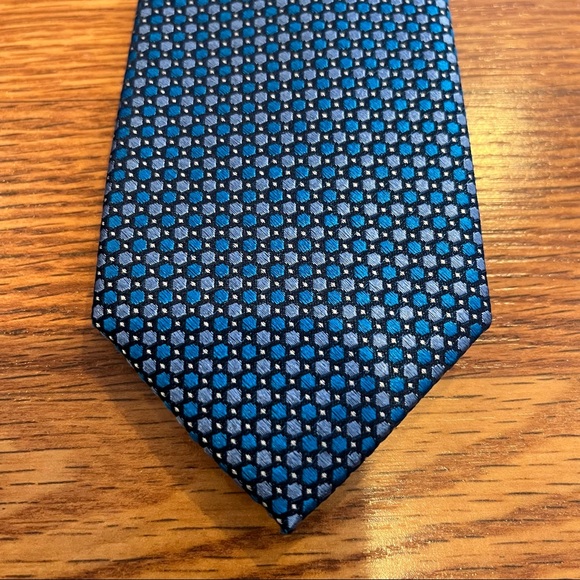 Ted Baker London Silk Skinny Tie - Blue - Picture 4 of 7
